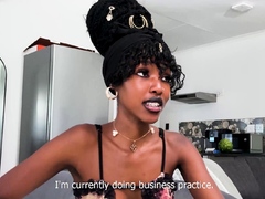 Big Tits Ebony Teen Rough Face Fucked