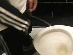 Young Chinese Guys Peeing