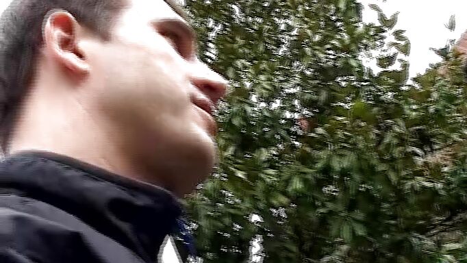 French Teen Picked Up For First Anal