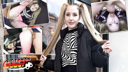 German Scout Butt Fucking Casting Crystal White