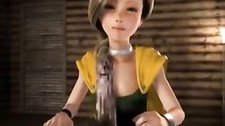 Hentai Brunette Blows Dick POV