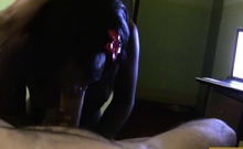 Tiny Ebony Teen Didnt Mind Being Filmed