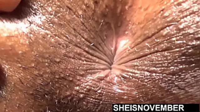 HD Large Cock Inside Girlfriend Small Wet Pussy Hole During Rough Doggystyle Fucked &mdash;  Cute Young Busty Ebony Babe Sheisnovember Screaming While Fucking Hunk BBC POV &mdash;  Laying Prone With Curvy Ass Spread Open While Naked By Msnovember