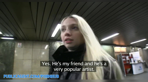 PublicAgent HD Pale Bony Mina Opens Up Her Poon To Take My Gigantic Beef Whistle