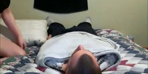 Footsmell Handjob In HD