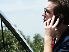 Cougar India Summer Captures A Foreigner To Fuck Him Hard