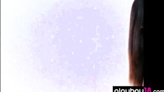 Petite Japanese Babe Hiromi Oshima Reveals Her Huge Natural Boobs