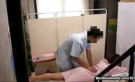 Japanese Coed Girl Gets Sex Massage From Daddy