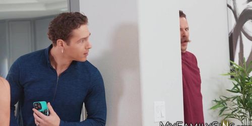 Horny Danielle Renae Sneaks A Hung Stud In For Forbidden Cuckold Fuck