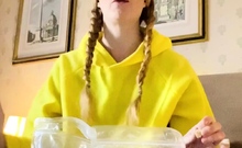 Redhead Milf In Sexy Lingerie Giving Head