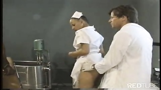 Nurse Gets Penetrated By Doctor And Patient