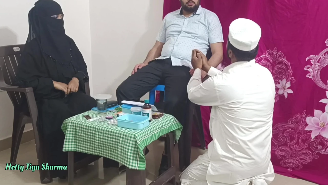 Muslim Women Fucked By The Doctor In Front Of Her Husband Because She Could Not Get Pregnant (Threesome Sex)” Aria Hidden=”true