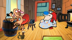Ren And Stimpy Comedy Movie With Busty Cartoon Nurse
