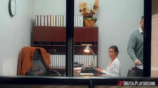 Alexis Fawxs Rough Office Domination In Pantyhose