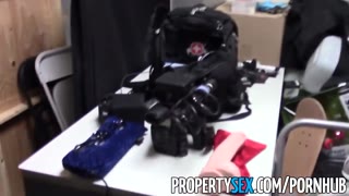 PropertySex   Ruthless Realtor Blackmailed Inside Of Sex Renting Office Space