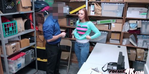 Foreign Beauty Gets Her Cavities Searched By Horny Officer