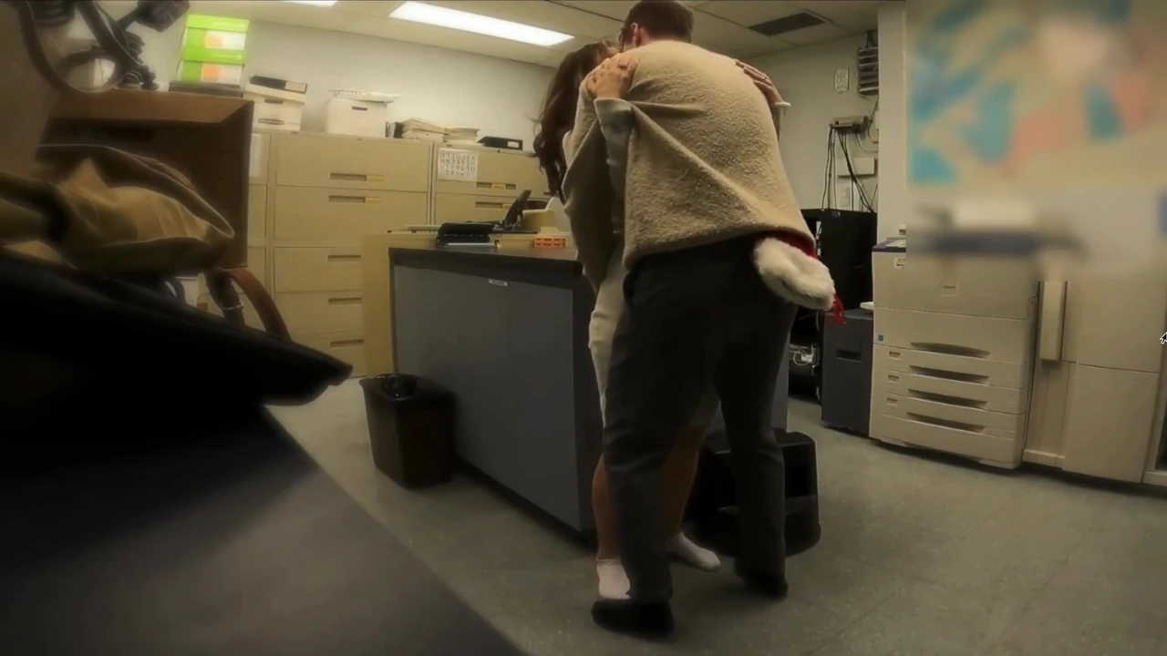 CAUGHT Boss Fucking Secretary In Copy Room At Office Christmas Party” Aria Hidden=”true