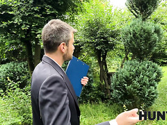 Gypsy Girl Sucks Cock For Cash Outdoors   Hunt 4K POV