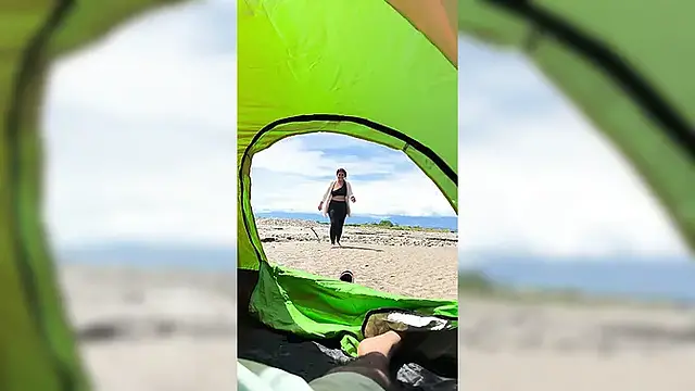 I Took My Stepsister To The Beach And Fucked Her Outdoors Where Everyone Can See Us