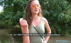 Public Agent   Perfect Busty Czech Teen Brunette Loves Outdoor Sex
