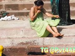 Aunty Morning Bath River Video Outdoor Spy