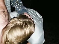 FTM Fucked By Ginger Outdoors