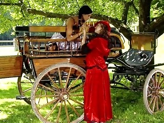 Czech Country Girls Have Lesbian Girl On Girl Action Outdoors