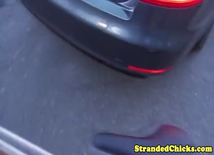 Hitchhiker Czech Teen Blows And Fucks In Public