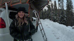 Slutty Stranger Seduces Me In Her Tent While My Gf Is Asleep   Venessas Butt