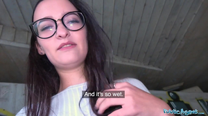 Public Agent Warm Czech Fury Rage Under Public Bridge After Inhaling Jizm Pump