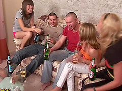 Randy Russian Chicks Eager And Horny For Group Sex