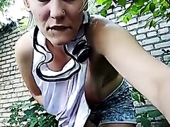 Russian Girl Pissing, Lactation, Masturbate