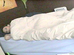 Sleeping Amateur Wakes Up And Toys Her Tight Pussy