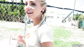 Friendly Blondie Fucks In Public 1 Public Pickups