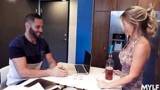 MILF Stepmom Fucks With Stepson   Prestyn Lee   SD 480p