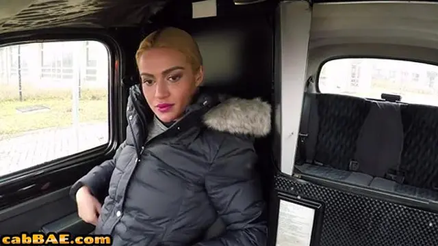 Cabdriver MILF In Stockings Fucked Outdoor By Military Man Porn (Cherry Kiss)