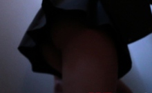 Student Gets Railed Behind Her Identical Stepsister's Back