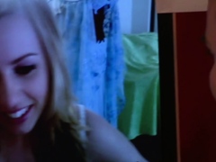 Horny Teen With Big Tits And A Hairy Pussy Gets Banged By