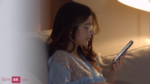 Sweet Teen Gets Double Penetrated In MMF Threesome