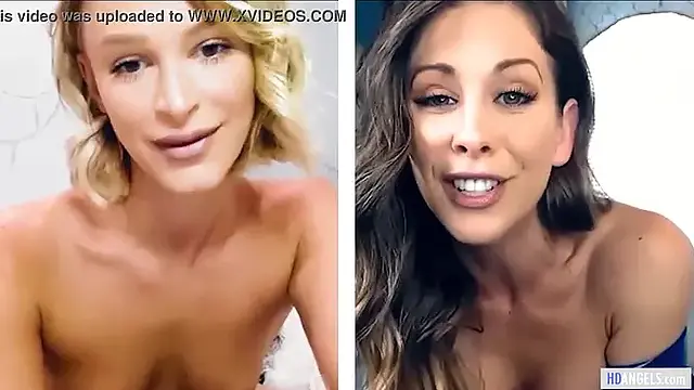 Stepmom And College Girl Fingerfuck Themselves On Live Cam