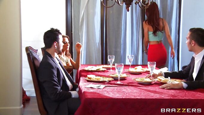 Husband's Cock Sucked Hard In Front Of His Wife