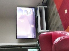 Two Loads In 3 Minutes  Watching Wife Play