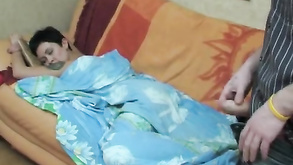 Russian Brother Copulating Sleeping Step Sister