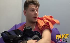 Fake Hostel   Couple Is Fucking While Busty Blonde Sleeps