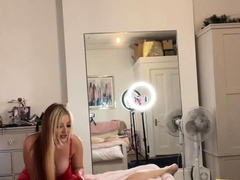 Horny Latex Slut Pegging Pathetic Loser