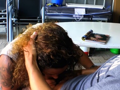 German Stepsister Catches Stepbrother Jerking Off