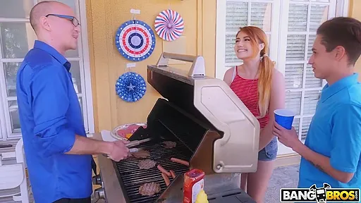 Awesome 4th Of July Threesome   Monique Alexander And Adria Rae