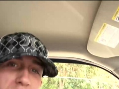 Wet American Tramp Hunts For Fat Man Meat And Finishes Off