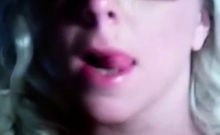 Svenska Blondiner Anal Cum Hyllning