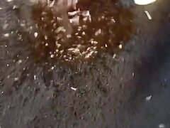 Chinese Girl Drunk Vomit On The Ground